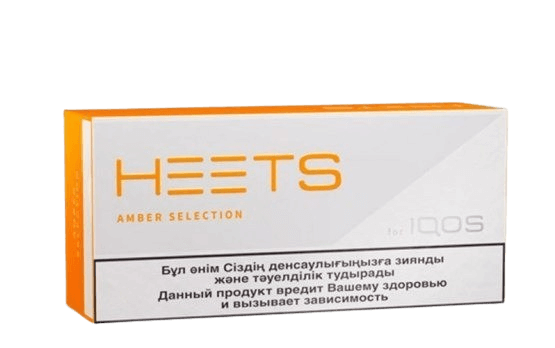 IQOS Heets Amber Selection - Kazakhstan